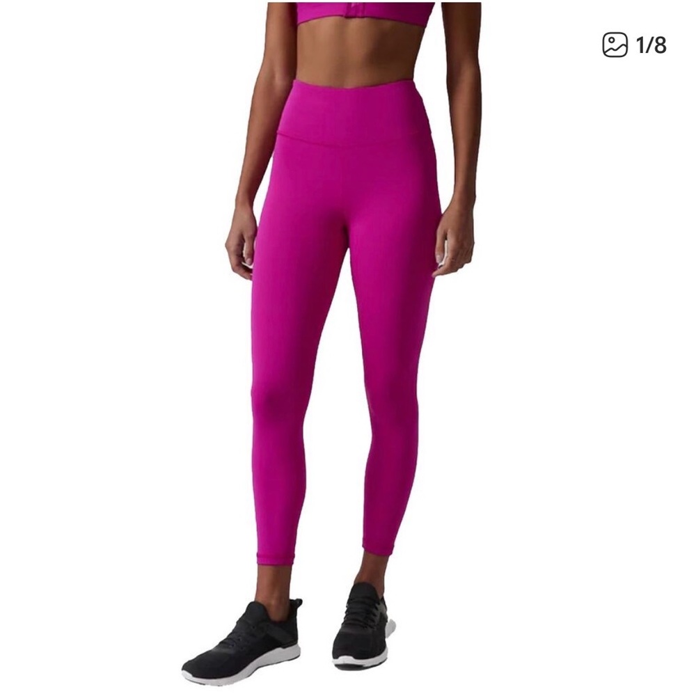 Athleta Elation Train Tight, electric fuchsia, small